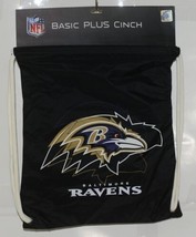 Most Valuable Fan NFL Licensed Black Baltimore Ravens Basic Plus Cinch - £12.98 GBP