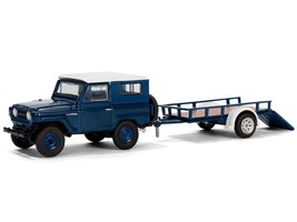 1961 Nissan Patrol Blue with White Top and Utility Trailer &quot;Hitch &amp; Tow Series&quot;  - £37.80 GBP