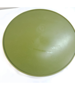 Rubbermaid Avocado Green Plastic Lazy Susan 2525 13 1970&#39;s 10.5&quot; retro 70s - $27.30 CAD