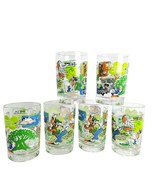Set 6 McDonald&#39;s Disney 100 Years of Magic 2001 Glass Tumblers Animal Ki... - $824.14 MXN