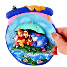 Bradford Exchange Pooh's Hunnypot Adventures Just a Small Piece of Weather Plate - $24.74