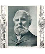 1900 President William McKinley Lyman Gage Secretary of Treasury Antique... - $34.67 CAD