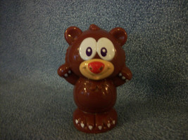 Leapfrog VTech Brown Bear Plastic Figure Developmental Toy 3" - $1.13