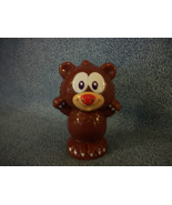 Leapfrog VTech Brown Bear Plastic Figure Developmental Toy 3&quot; - £0.88 GBP