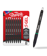 S-Gel Gel Pens, Medium Point, 0.7Mm, Assorted, 8 Count - €20,11 EUR