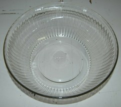 Pyrex 7404-S 4.5 Quart Clear Ribbed Bowl Serving Dish USA Made Vintage? - £15.67 GBP
