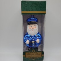 Kurt S Adler 6&quot; Santa Glass Ornament - Kingle Glass Nib - £13.13 GBP