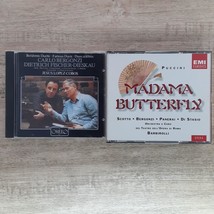 Carlo Bergonzi CD Lot of 2 Puccini: Madama Butterfly Barbirolli Beruhmte... - $9.49