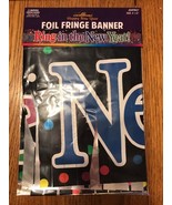 Foil Fringe Banner Ring In The New Year! Happy New Year Ships N 24h - €10,21 EUR