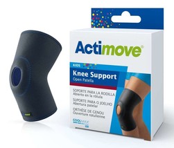 Actimove Kids Knee Support Open Patella Youth Navy - $19.40