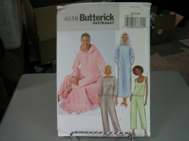 Butterick 4038 Misses Loungewear Pattern - Size XS/S/M (6-14) - $9.78