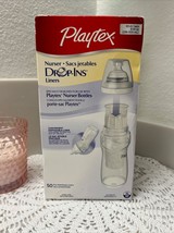 50 Playtex Baby Nurser DROP-INS Liners Pre-Sterilized Disposable 8-10 Oz Sealed - £29.34 GBP