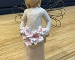 Demdaco Willow Tree Angel of Spring Figurine Knick Knack KG JD - £19.72 GBP