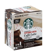 60/PACK - Starbucks Peppermint Mocha K-Cup Pods &amp; Flavor Packets  BULK P... - €24,13 EUR