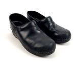 Dansko Womens Black Patton Clogs Size 39 US 8 Shoes (Flaking) - $16.82