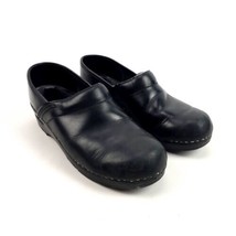 Dansko Womens Black Patton Clogs Size 39 US 8 Shoes (Flaking) - £13.44 GBP