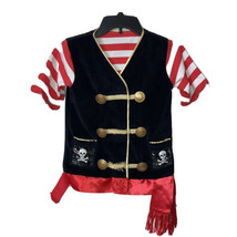 Melissa &amp; Doug Pirate Costume Jacket Buccaneer Shirt Only Ages 3-6 Dress Up Play - £10.14 GBP