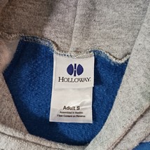 Holloway Marbury Fastpitch Men’s Blue & Gray Cotton Blend Hoodie Sweatshirt Sz S image 5