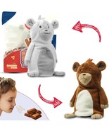 Benji The Bear~Reversible Plush~Everyday Educate~Stuffed Animal~FREE SHI... - £12.60 GBP