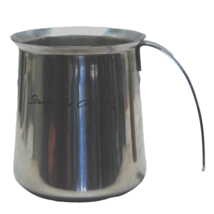 Starbucks Coffee Co Stainless Pitcher SS Milk Frothing Espresso Frother 16oz - £19.52 GBP