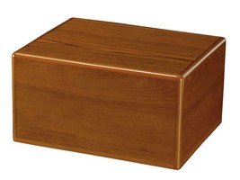 Howard Miller 800-233 (800233) Cherish II Wood Funeral Cremation Urn Chest Oak - £139.49 GBP