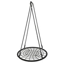 40" Spider Web Tree Net Swing For Playground Backyard 600Lbs Capacity 71" Rope - £49.99 GBP