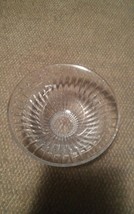 Large Vertical Ribbed Crystal Bowl 10&quot; Wide 5&quot; Tall - £39.33 GBP