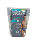 Jockey Men's Ultimate Breathe Long-Leg Boxer Briefs Underwear 2-Pack Big Man 2XL - $22.48