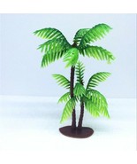 Double Palm Tree Cake Topper Scenery (Set Of 3) 4-1/2&quot; Cake Decoration - £3.55 GBP