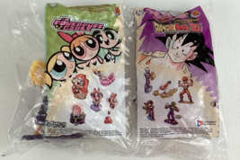 Cartoon Network Power Puff Girls Dragon Ball Z Duo Toy Burger King Vintage 2002 - £14.86 GBP