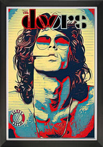 The Doors - Jim Morrison - Framed Pop Art Reprint - £143.88 GBP