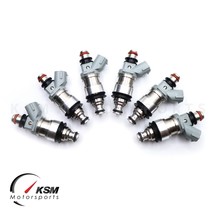 6 X Fuel Injectors Fit 95-98 Toyota Tacoma 4RUNNER T100 3.4L V6 Oem 23250-62030 - £123.39 GBP