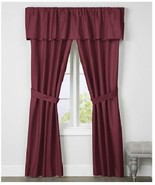 Prescott 5-Piece Insulated Window Treatment Set Burgundy 80&quot; W x 63&quot; L - $49.46 CAD