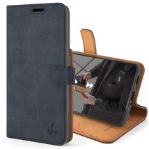 Samsung Galaxy S21 Vintage Wallet || Real Leather Wallet Phone Case || Genuine L - £53.46 GBP
