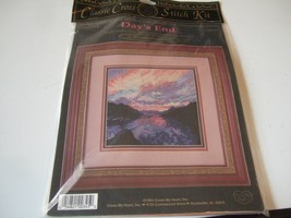 NEW   CROSS MY HEART COUNTED CROSS STITCH KIT   DAY&#39;S END   #CSBK-84-4  ... - $16.20