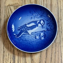 BING &amp; GRONDAHL 1980 B&amp;G Mothers Day Plate WOODPECKER Mors Dag 6&quot; - $7.20