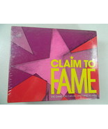 Claim to FAME Vintage Adult Board Game Parker Brothers1990 Sealed 4+ pla... - $39.19 CAD