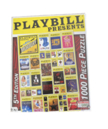 Playbill Broadway Cover - 1000 Piece Jigsaw Puzzle Series 5 NEW Sealed - £15.39 GBP