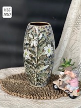 Flower vase,Pottery vase,Ceramic vase,Handmade in Vietnam H 35cms - £115.48 GBP