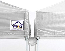 Impact Canopy White 20-Foot Canopy Tent With Rain Gutter - $78.98