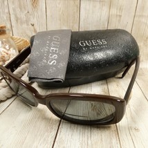 Guess Womens Chocolate Brown Sunglasses w/Case Cloth FRAME ONLY GU6211 55-17-140 - £23.64 GBP
