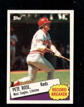 1985 Topps #6 Pete Rose Nm Reds Rb *X107940 - £2.68 GBP