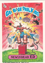 Newly - Dead ED #250a - Garbage Pail Kids 1986 Trading Card - £1.19 GBP