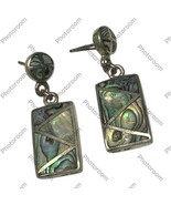 Abalone &amp; Mother of Pearl Reversible Earrings  - $120.73 CAD