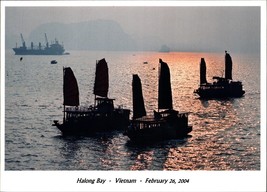 lot of Six 5x7 Vietnam boats delta cave bicycle and more  original photos - £14.65 GBP