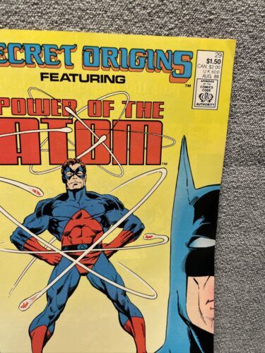 DC Comics Secret Origins Special Issue 29 August 1988 Comic Book KG Atom Man Item image 5