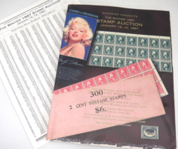Superior 1997 Stamp Auction Catalog w Prices Realized Rare AEF Booklet Panes - £6.79 GBP