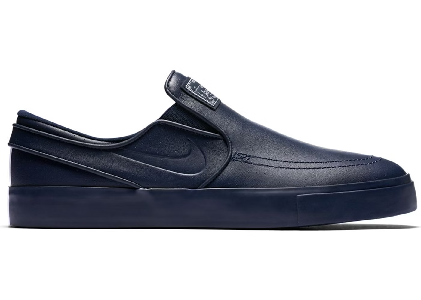 NIKE ZOOM JANOSKI SLIP PRM SKATE SHOES Size 4 OBSIDIAN 833582-441 - $65.00