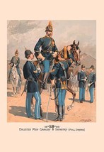 Enlisted Men, Cavalry &amp; Infantry (Full Dress) 20 x 30 Poster - $25.98