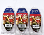 3 Pack Yankee Candle Fragranced Wax Melts Holiday Cheer 2.6oz - $27.99